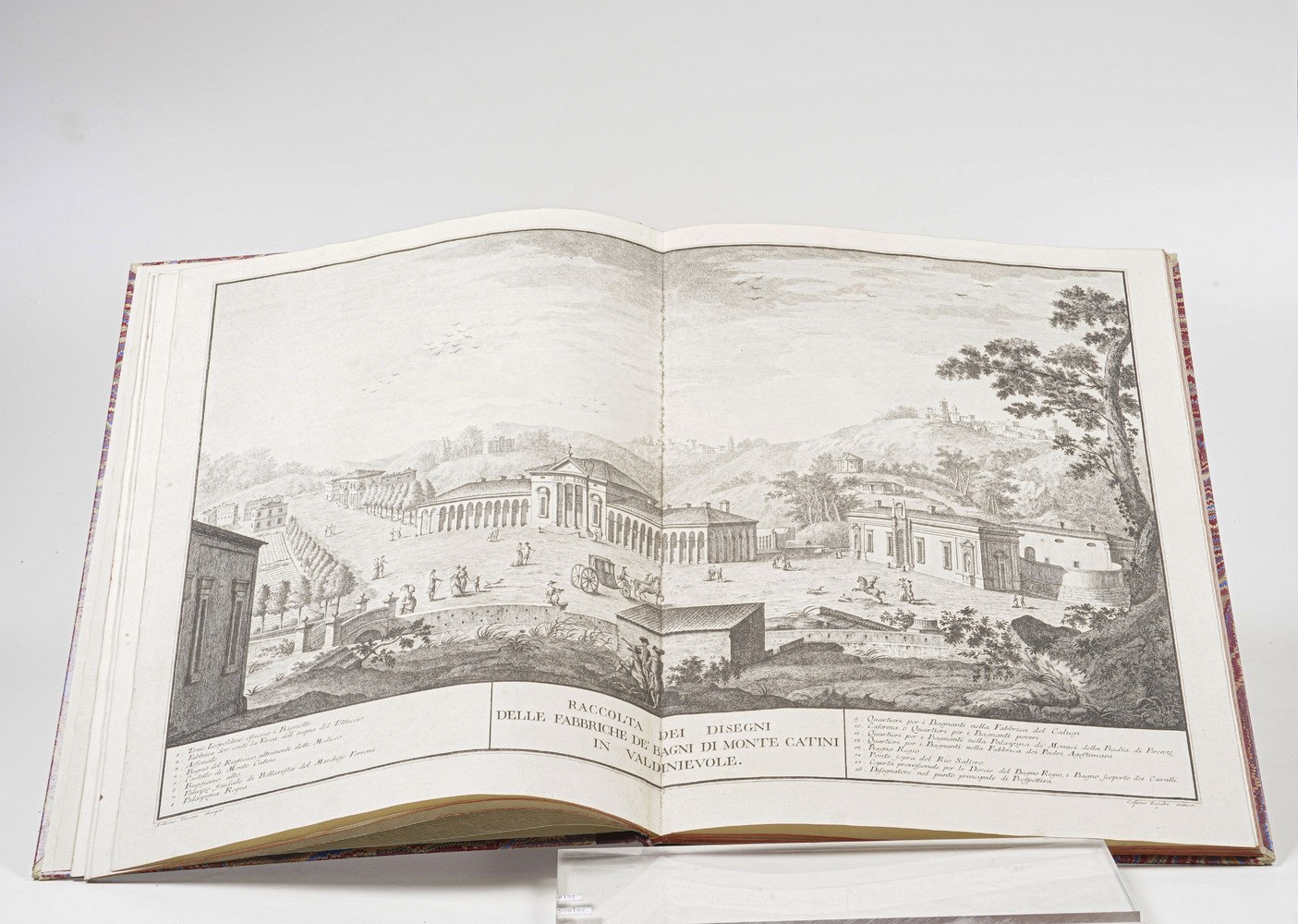 Zocchi Cosimo-terreni Antonio Raccolta dei Disegni delle Fabbriche Regie dei Bagni di Montecatini...