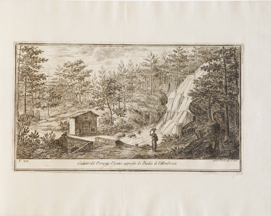 Donati Antonio Vedute della Badia di Vallombrosa. Senza Dati Editoriali, ma 1784 Circa