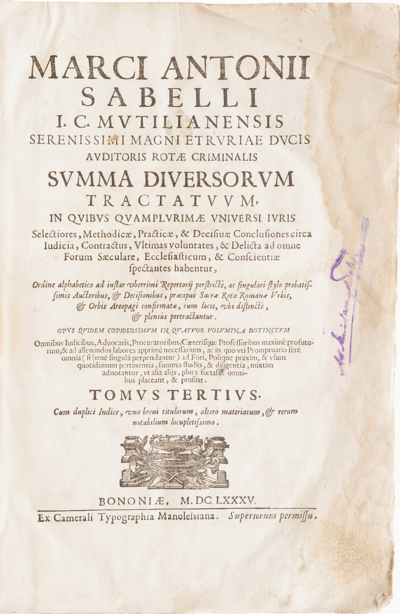 Foglietta Oberto gli Elogi degli Uomini Chiari della Liguria Tradotti da Lorenzo Conti, Genova, 1...