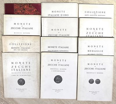 Lotto di Dodici Cataloghi. Ratto M.