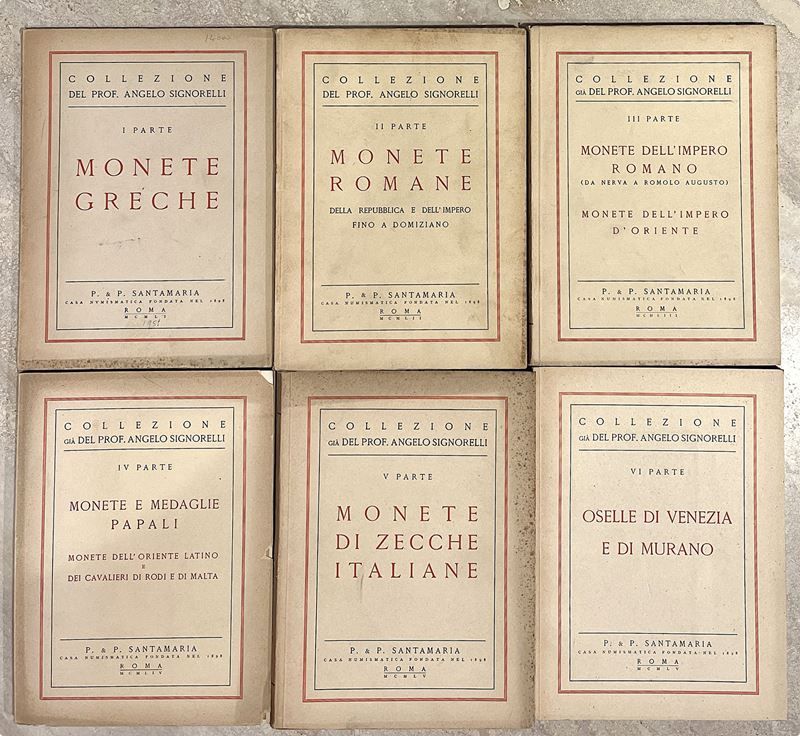 SANTAMARIA P. & P. COLLEZIONE A. SIGNORELLI.  - Auction Numismatics - Cambi Casa d'Aste