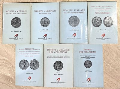 Montenapoleone Aste D'arte. N. 7 Cataloghi.