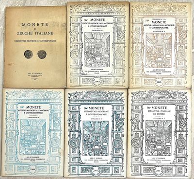 Lotto di N. 6 Cataloghi. Ars Et Nummus. Nascia G.
