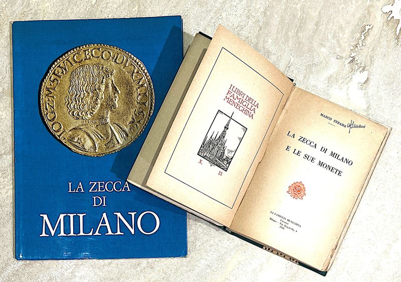 Lotto di due libri.  - Auction Numismatics - Cambi Casa d'Aste