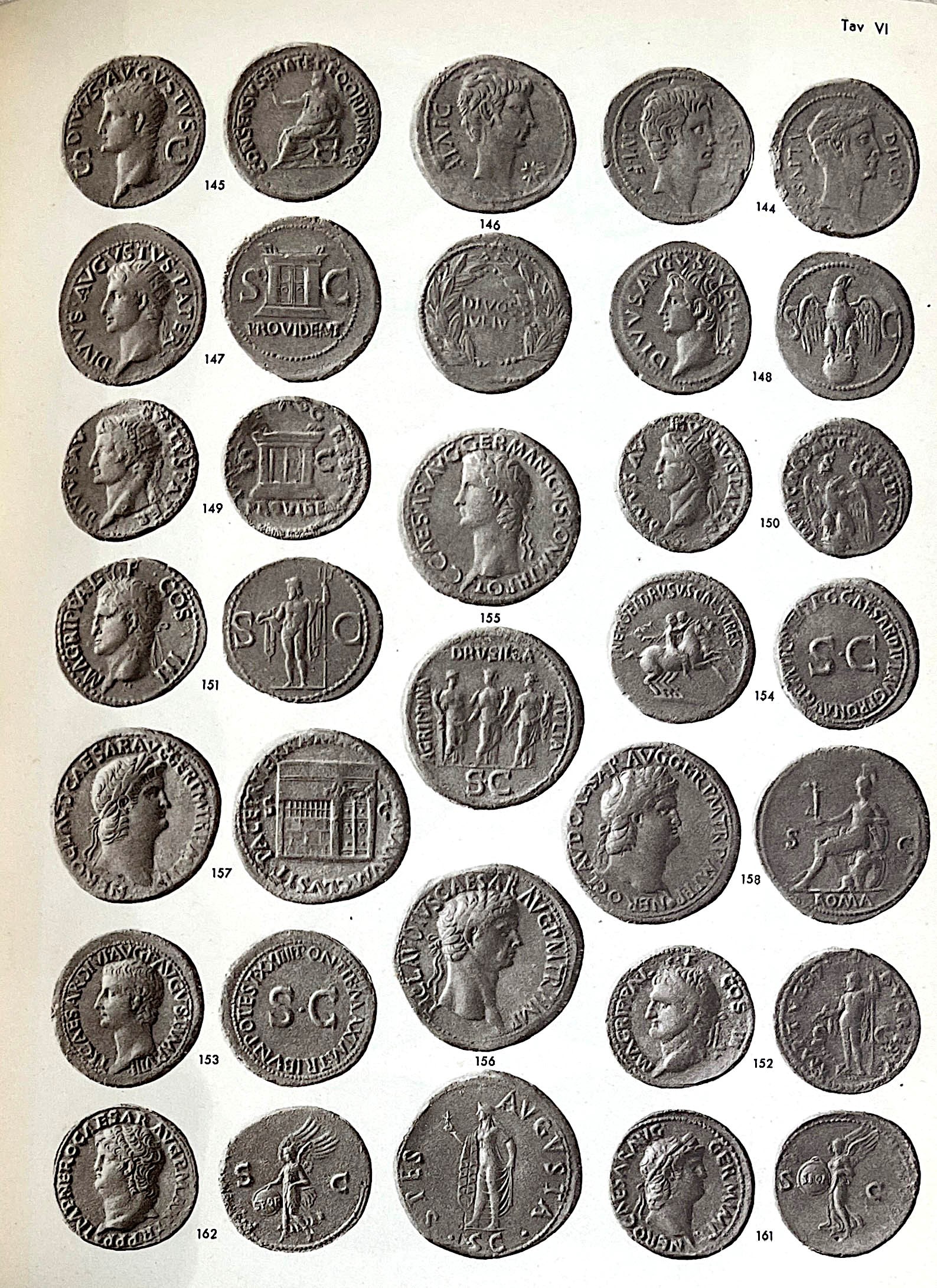 Canessa A., De Nicola L. Lotto di Tre Cataloghi Rilegati in un Unico Volume in Mezza Pelle.