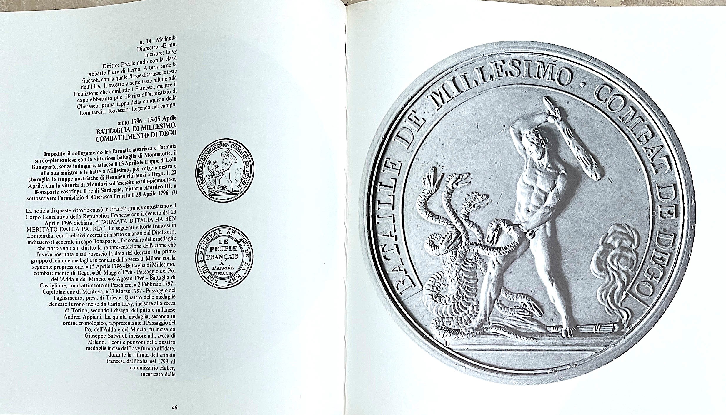 Coniglio M. Napoleone Bonaparte: Arte e Storia nelle Medaglie.