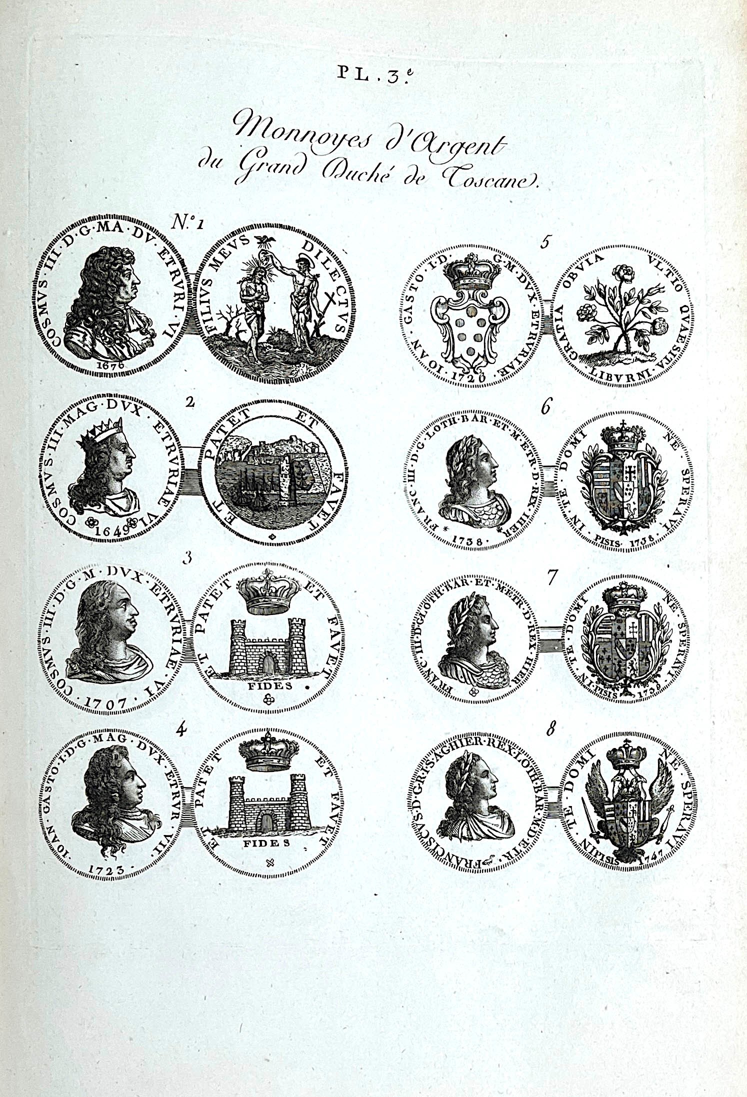 Bonneville P. F. Raité Des Monnaies D'or Et D'argent, Qui Circulent Chez Les Differens Peuples; E...
