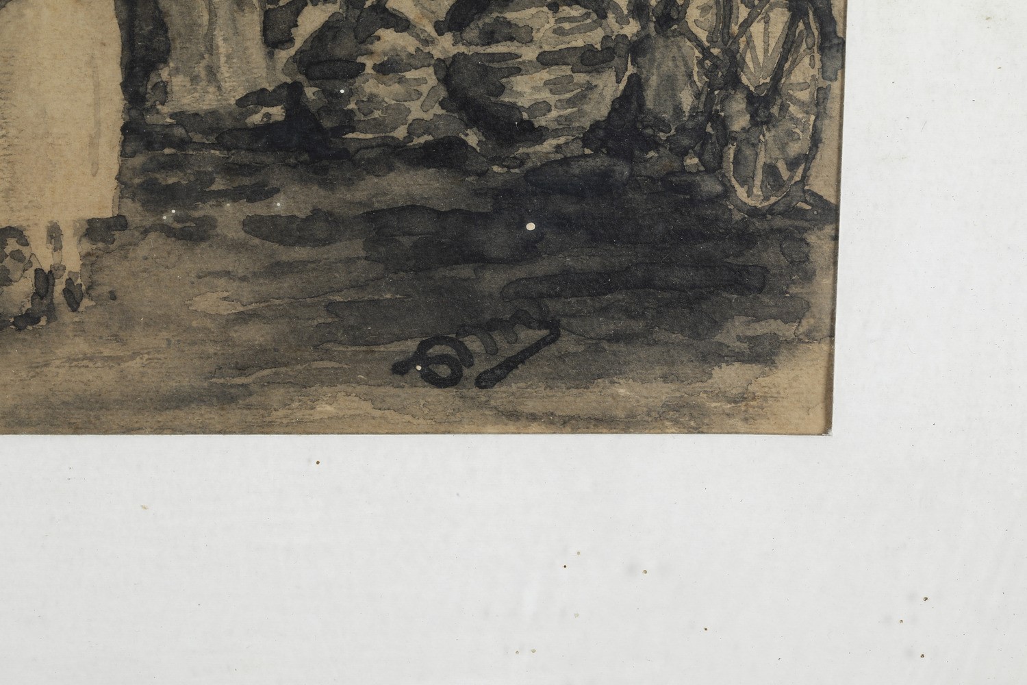 Anonimo del XX Secolo Veduta di Serravalle Scrivia