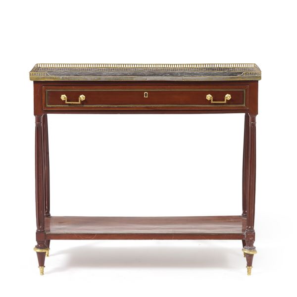 Piccolo mobile servant Napoleone III. Francia XIX secolo