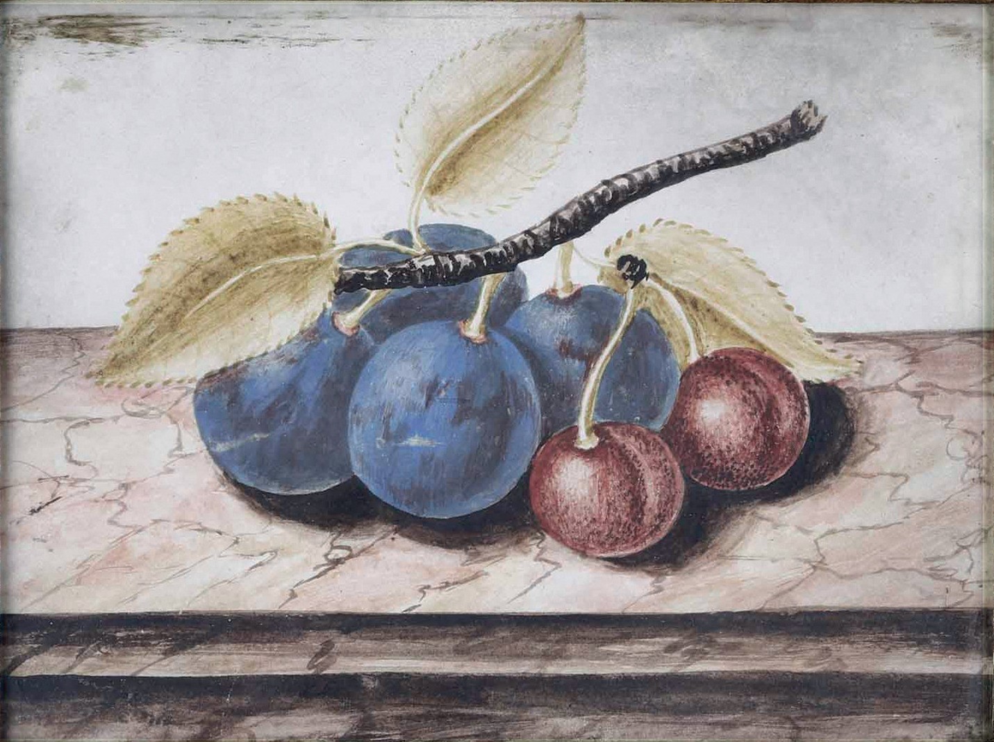 Octavianus Monfort (attivo in Piemonte nel XVII Secolo) - Nature Morte con Composizioni di Frutta