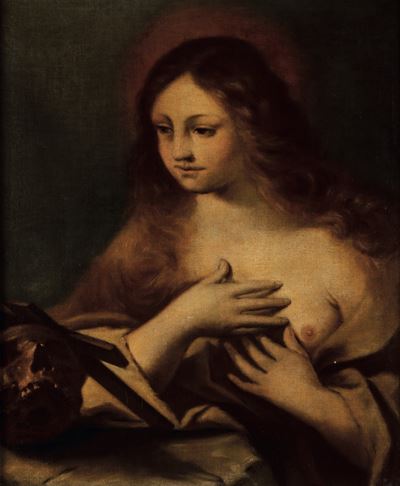 Scuola Emiliana del XVIII Secolo Maddalena Penitente
