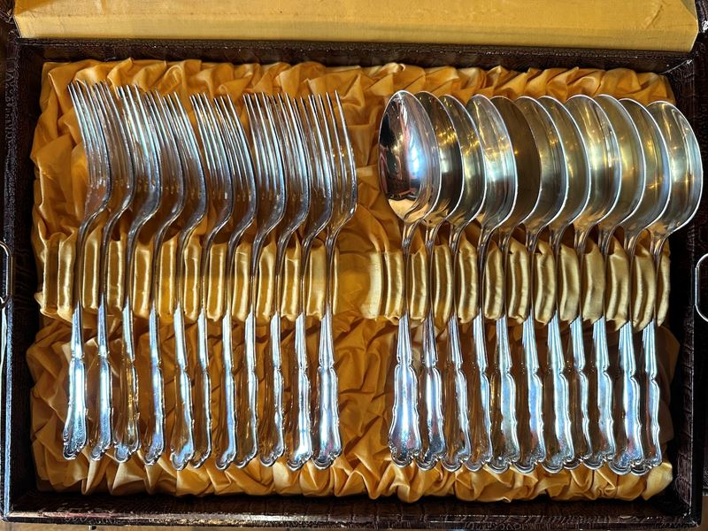 Servizio di posate. Germania inizi XX secolo  - Auction L'Art  de la Table - Cambi Casa d'Aste