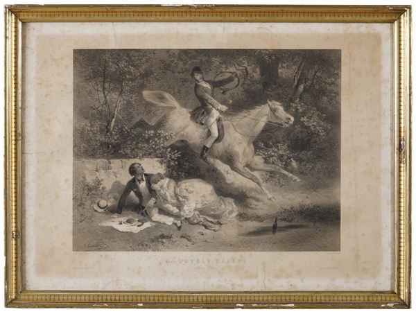 E. Guerard, XIX secolo La double chasse