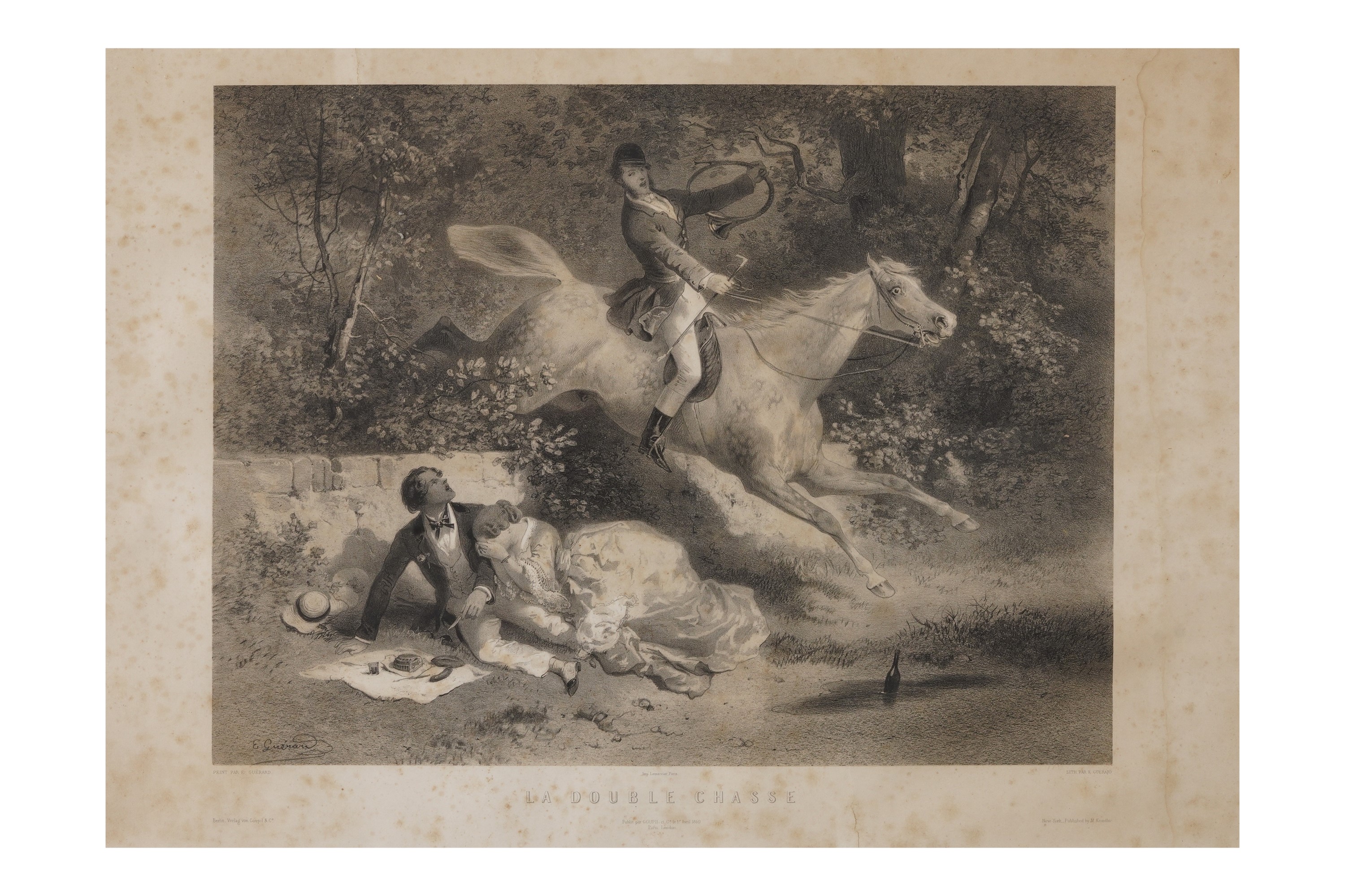 E. Guerard, XIX Secolo la Double Chasse