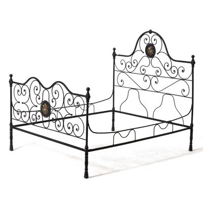 Letto in Ferro Battuto. XIX Secolo