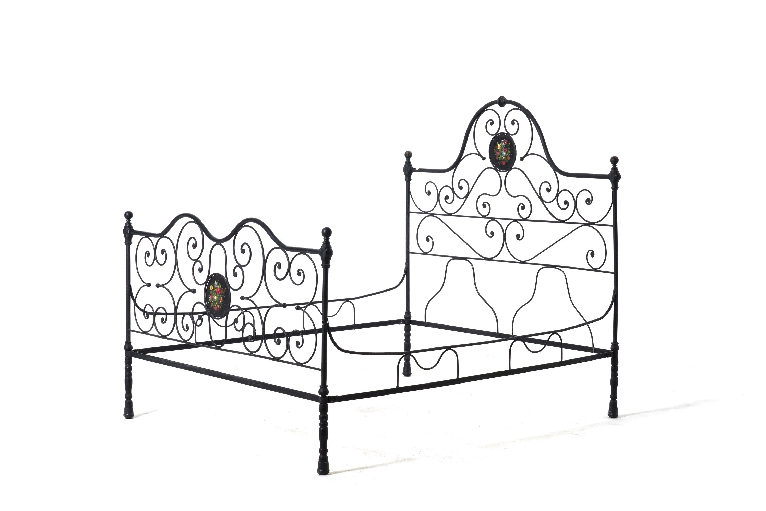 Letto in Ferro Battuto. XIX Secolo