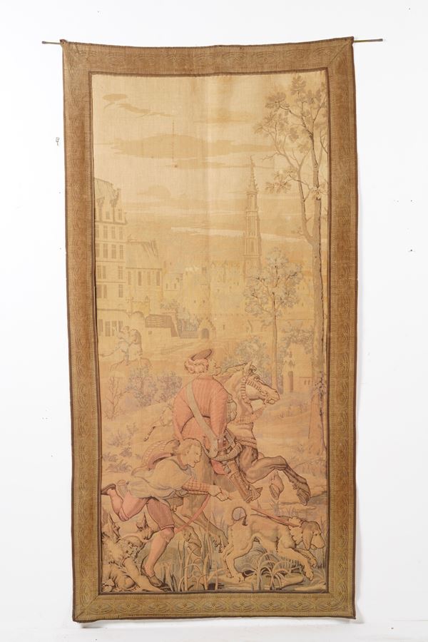 Pannello con cavaliere