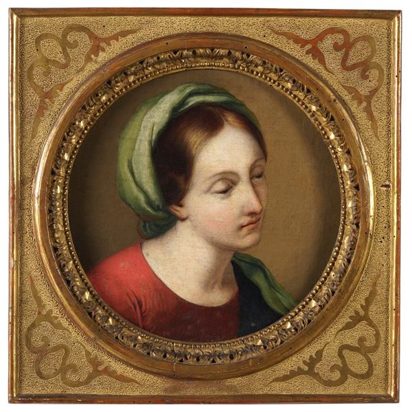 Scuola del XVIII secolo Ritratto della Vergine