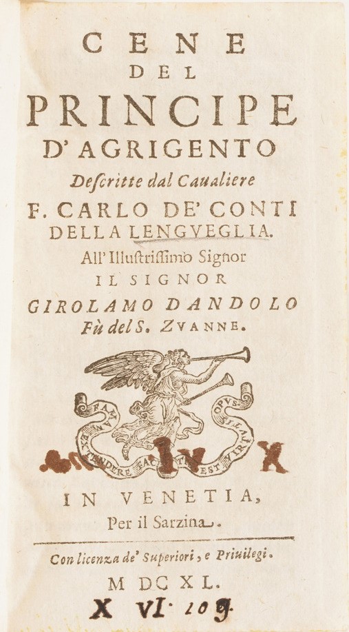 Torquato Tasso le Belle Giornate del Mondo Creato... Venezia, 1609