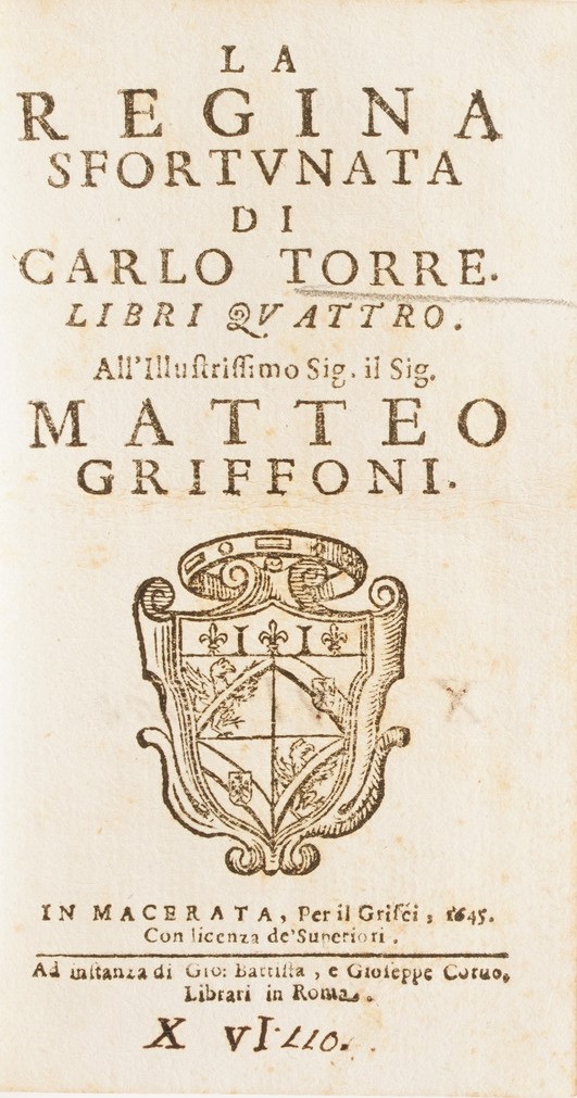 Torquato Tasso le Belle Giornate del Mondo Creato... Venezia, 1609