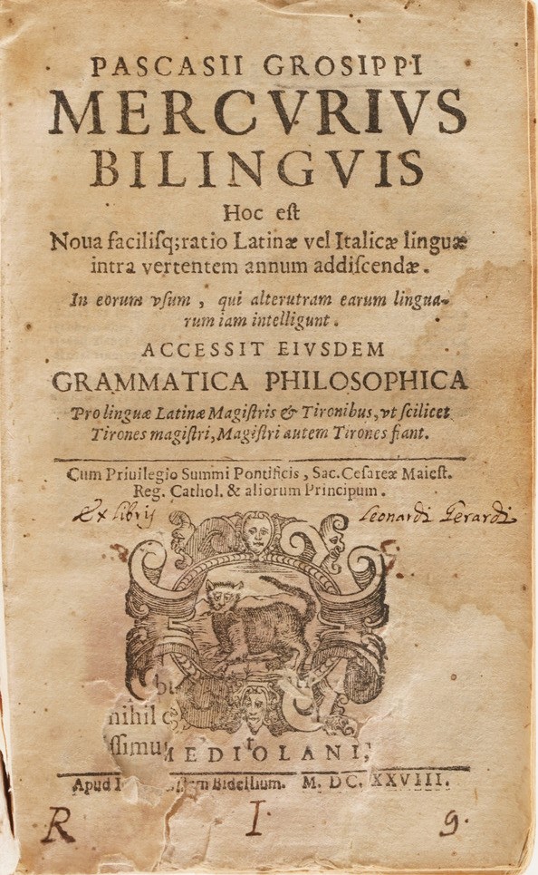 Raccolta di Volumi Miscellanei dal XVI al XVIII Sec.