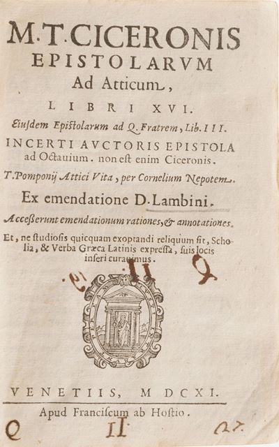 Iodoco Valaraio Quinti Calabri Derelictorum Ab Homero... Lione,1641