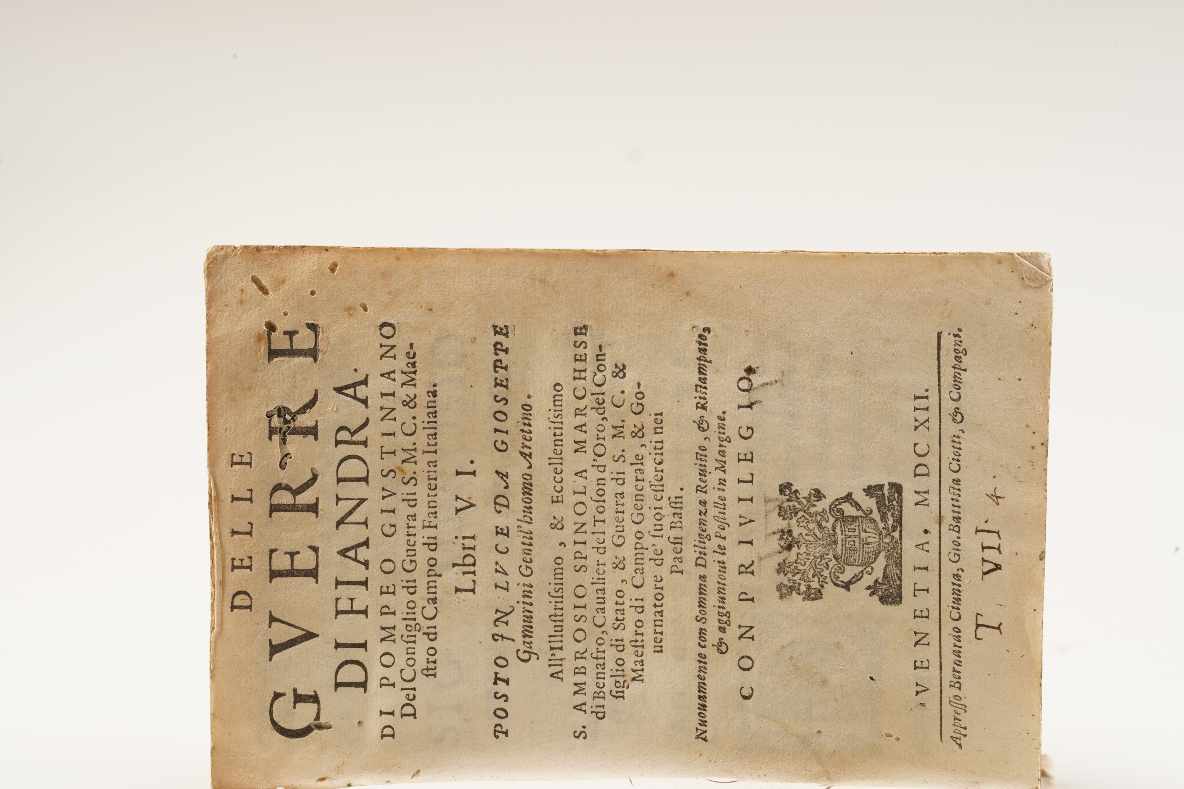 Giovanni Ciampoli Prose... Roma, 1667