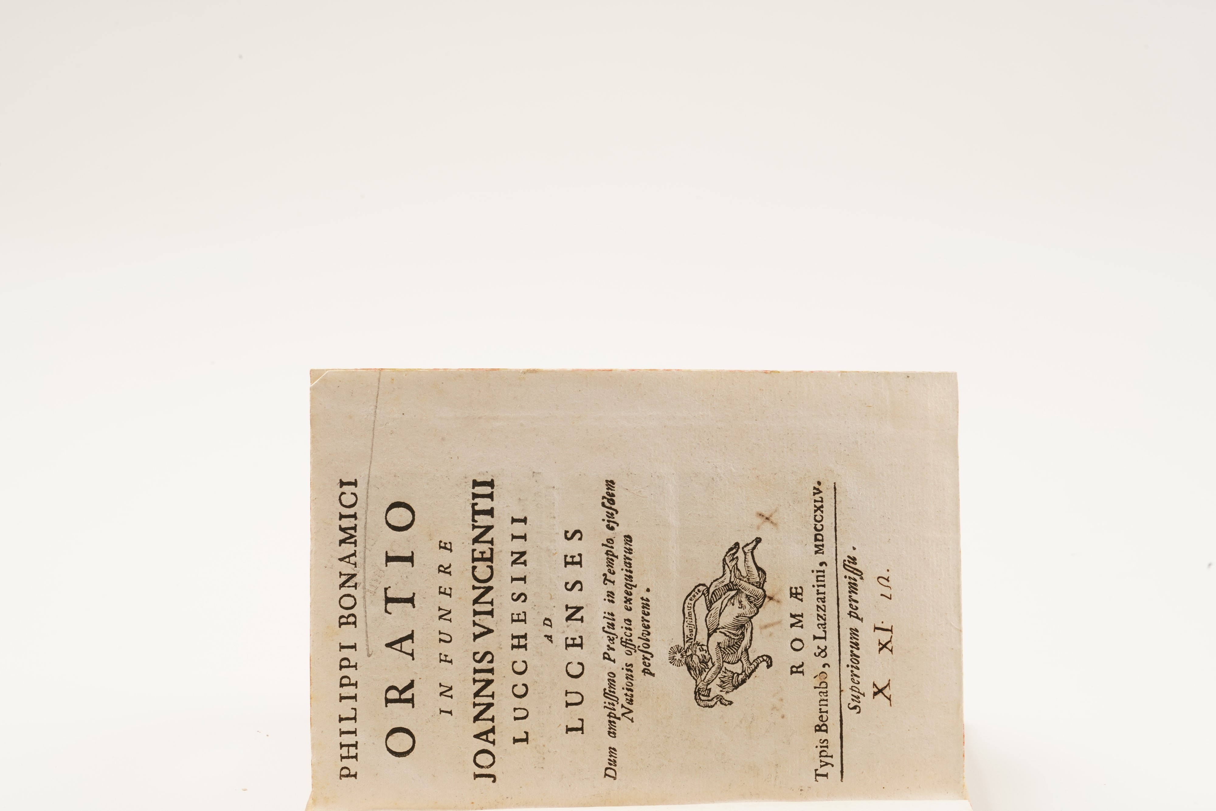 Battista Lalli Egloghe Et Ultime Poesie del Lalli... Roma, 1638