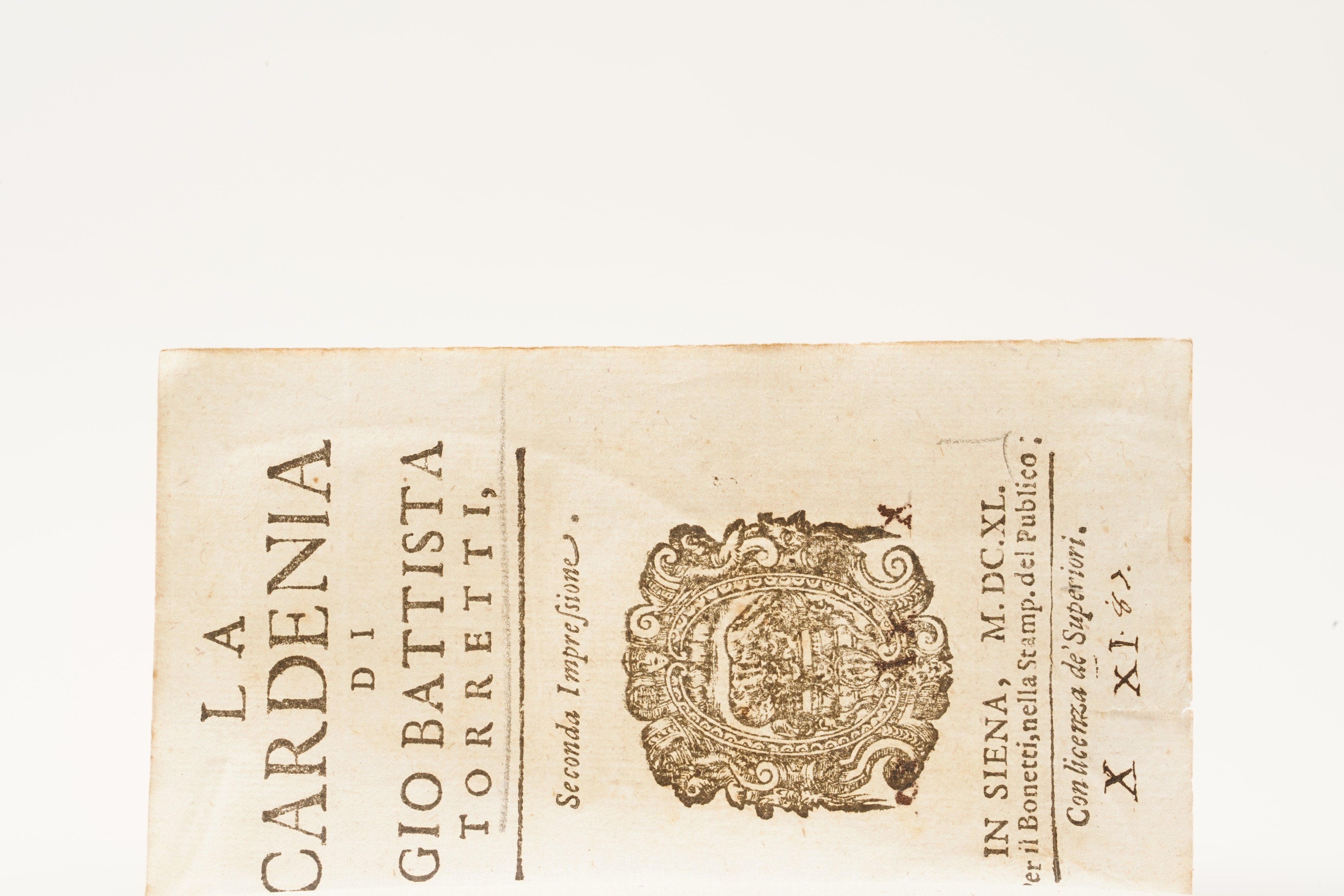 Matteo Peregrini Difesa del Savio in Corte... Macerata, 1634