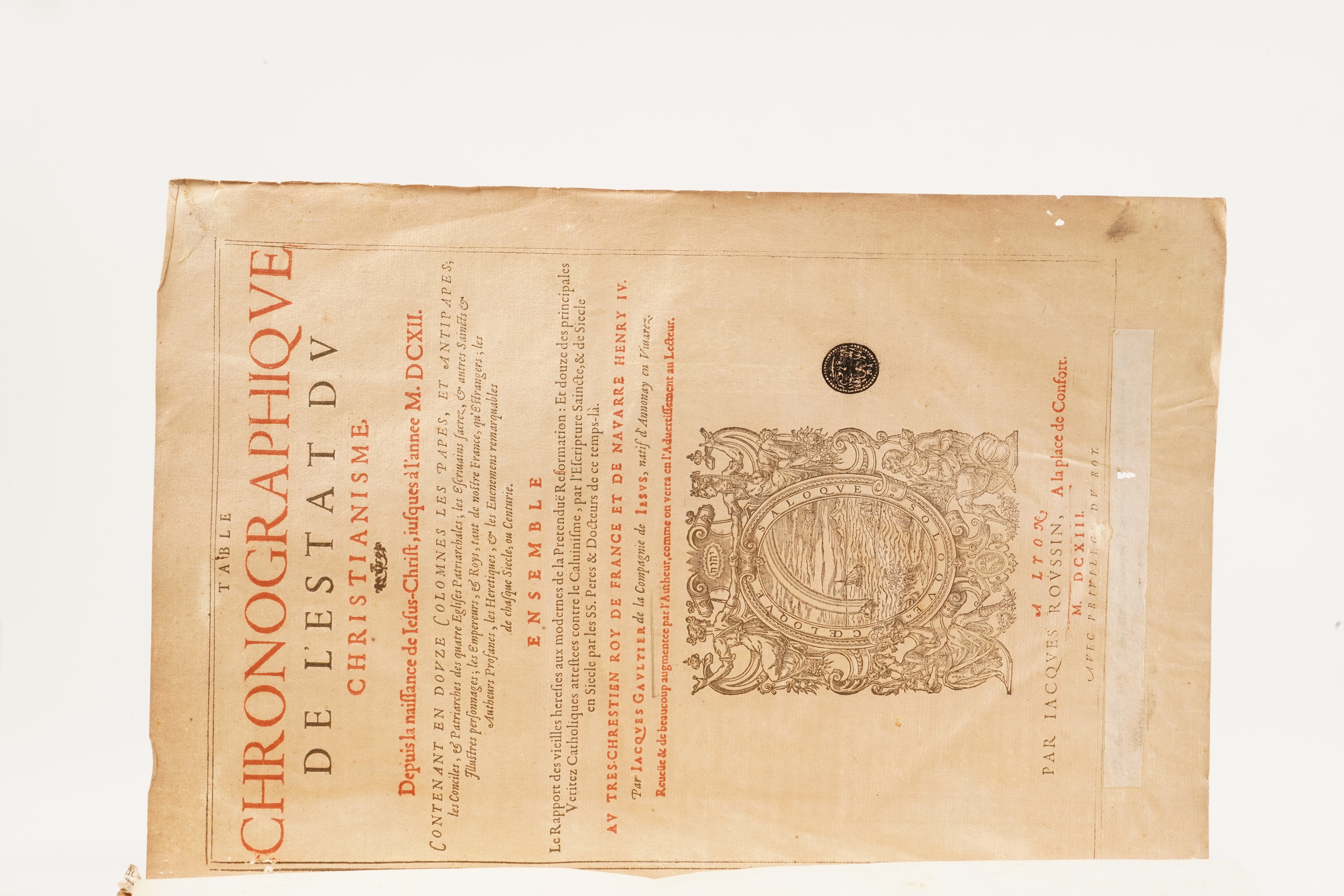Cristoforo Lozano Orandriansis... Roma, 1666