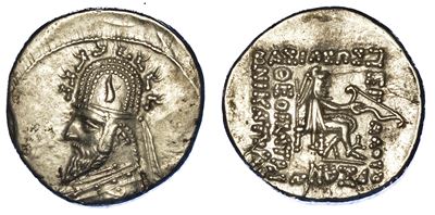 Parthia - Arsacidi. Sinatrukes, 93-69 a.C. Dracma.