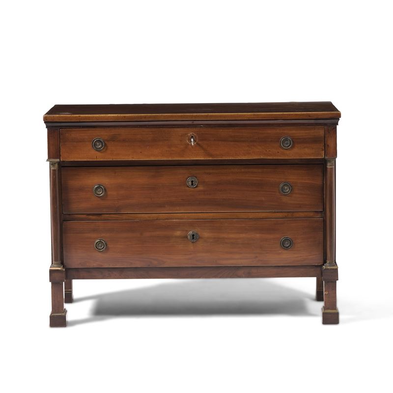 Cassettone Impero. XIX secolo  - Auction Antique - Cambi Casa d'Aste