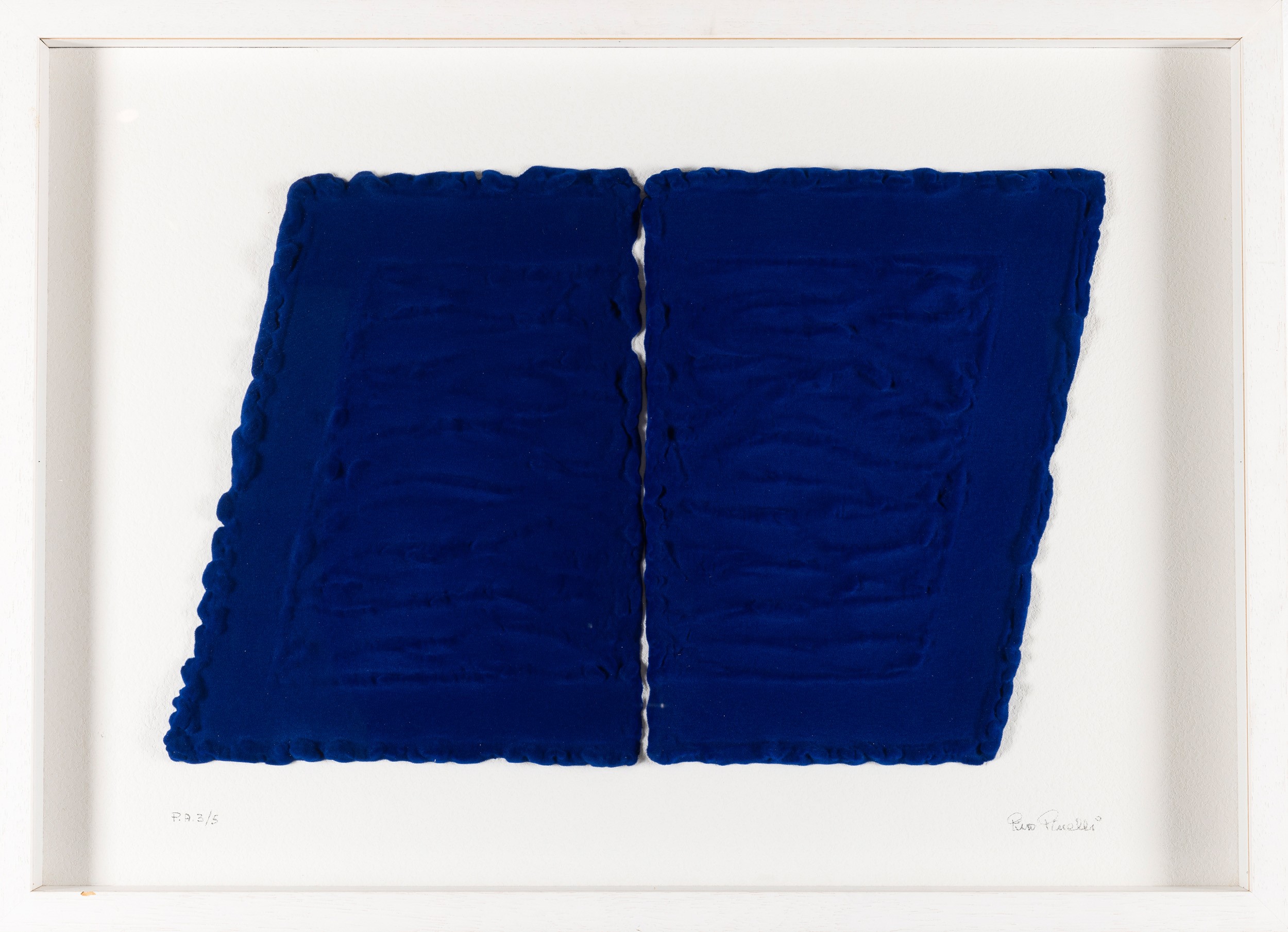 Pino Pinelli - Pittura Blu