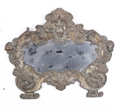 Grande Cornice da Cartagloria in Rame Sbalzato, Fine XVIII Secolo
