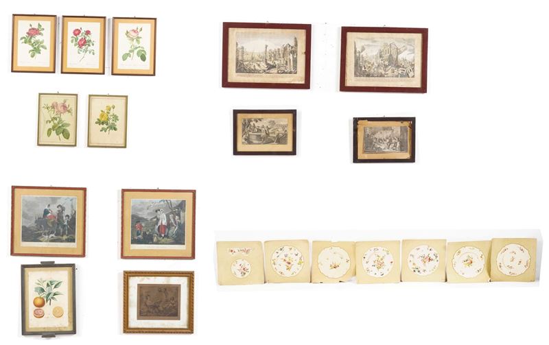 AA.VV. Miscellanea di venti stampe del XIX-XX secolo  - Asta Stampe Antiche e Moderne - Cambi Casa d'Aste