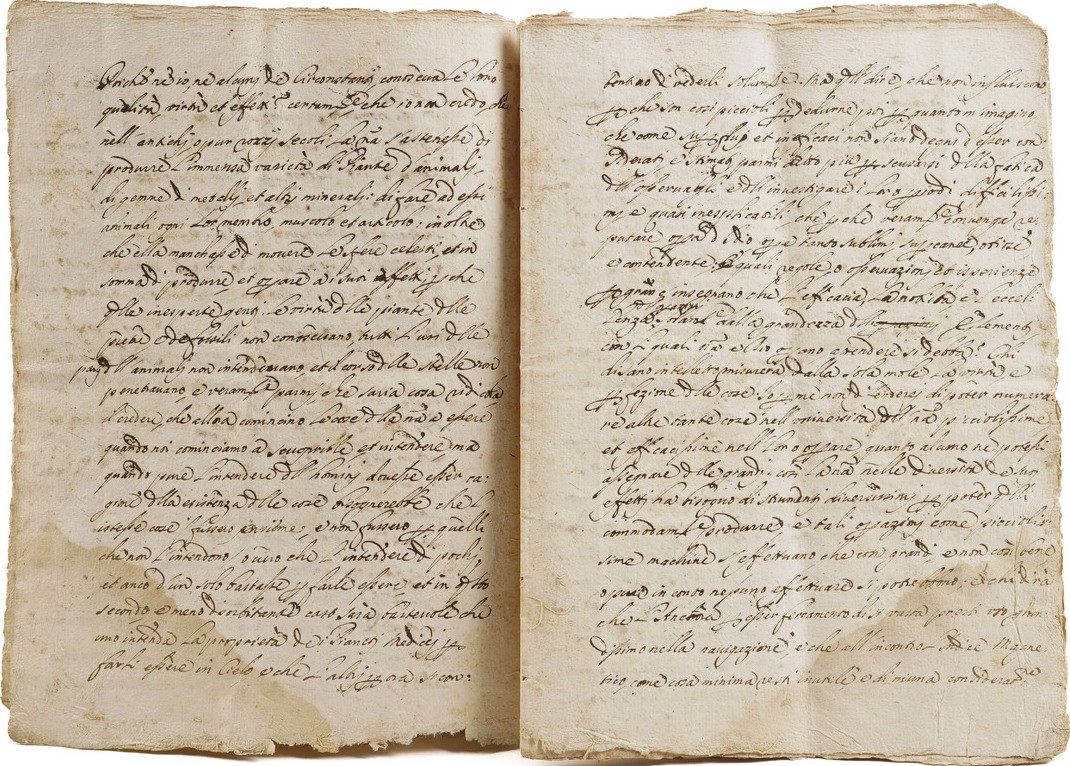 Galileo Galilei (copia Da) Discorsi del Signor Galileo Galilei Intorno ai Pianeti Medicei.