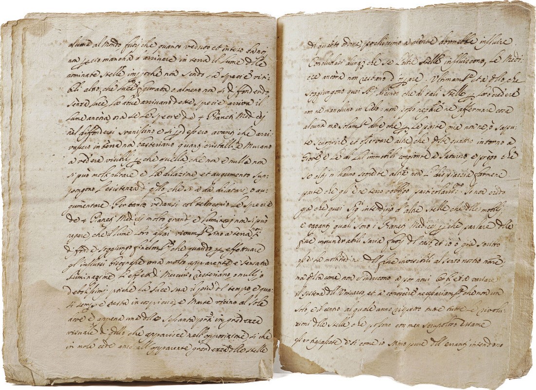 Galileo Galilei (copia Da) Discorsi del Signor Galileo Galilei Intorno ai Pianeti Medicei.