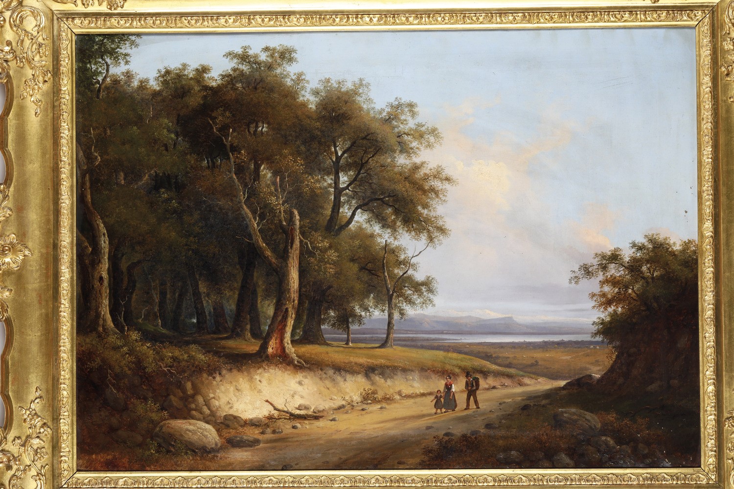 Giuseppe Canella - Paesaggio con Figure