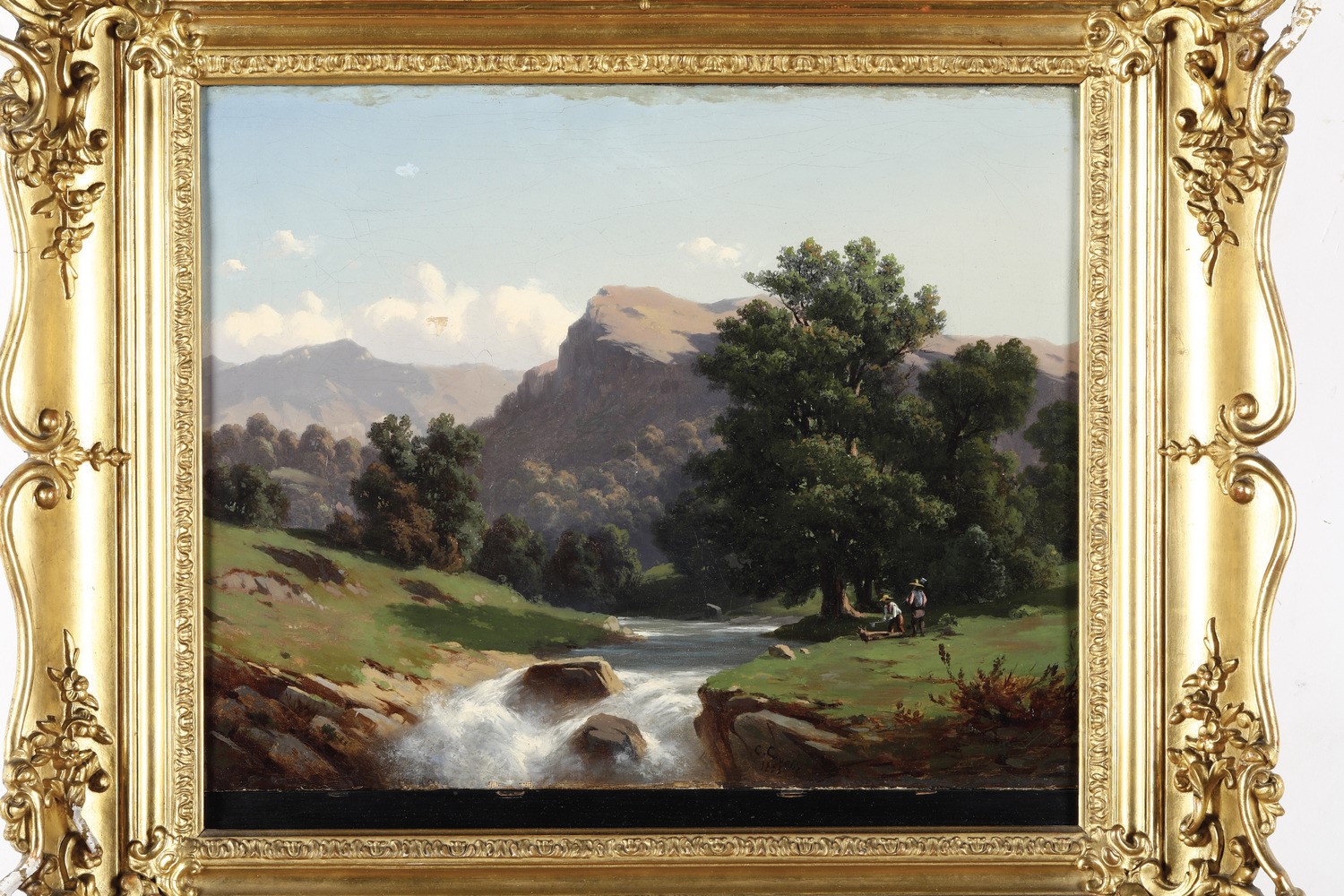 Cesare Cavaliè - Paesaggio Montano