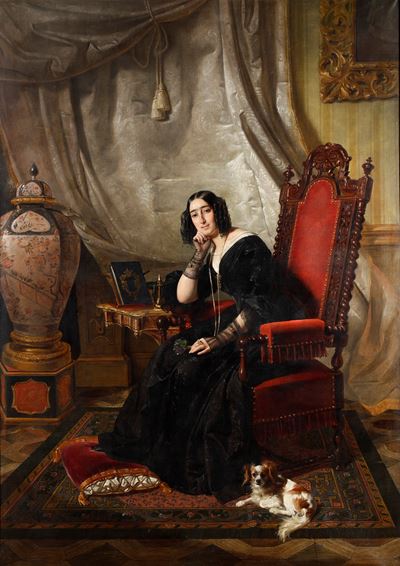 Ritratto di Carolina Blondel Maumery