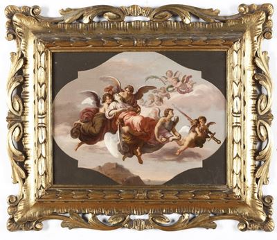 Francesco Bergametti (bergamo 1815 - 1883) Assunzione
