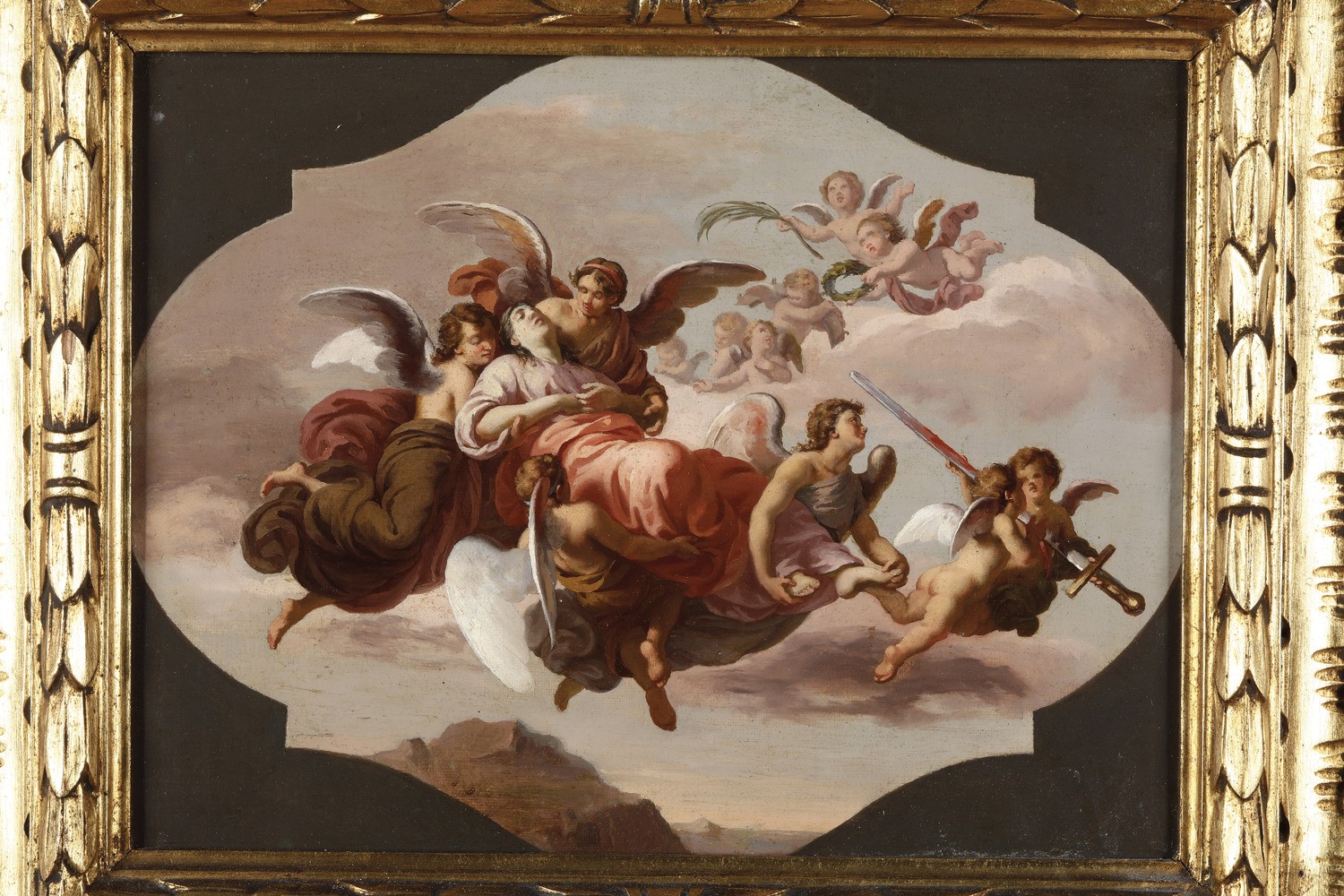 Francesco Bergametti (bergamo 1815 - 1883) Assunzione