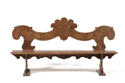 Panca in Legno Intagliato.