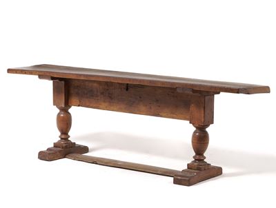 Tavolo con Gambe a Balaustro. XVIII Secolo