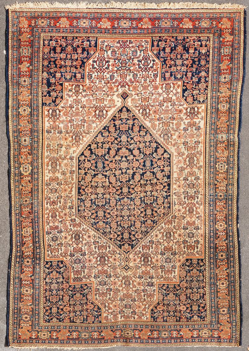 Tappeto Senneh, Persia fine XIX inizio XX secolo  - Asta Tappeti - Cambi Casa d'Aste