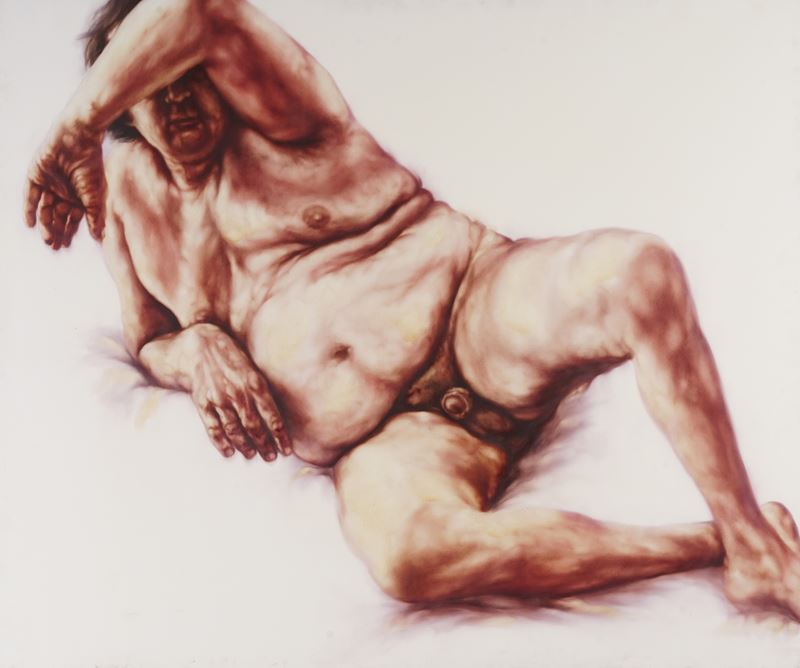 Alessandro Bellucco : Ipotesi occidentale - artista  (2007)  - olio su tela - Asta Arte Moderna e Contemporanea - Cambi Casa d'Aste