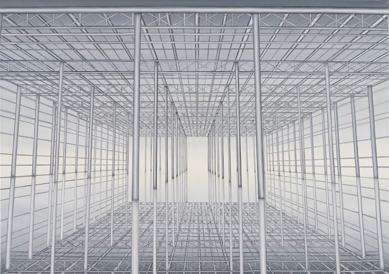 Andrea Chiesi : Tempo 40  (2005)  - olio su lino - Asta Arte Moderna e Contemporanea - Cambi Casa d'Aste