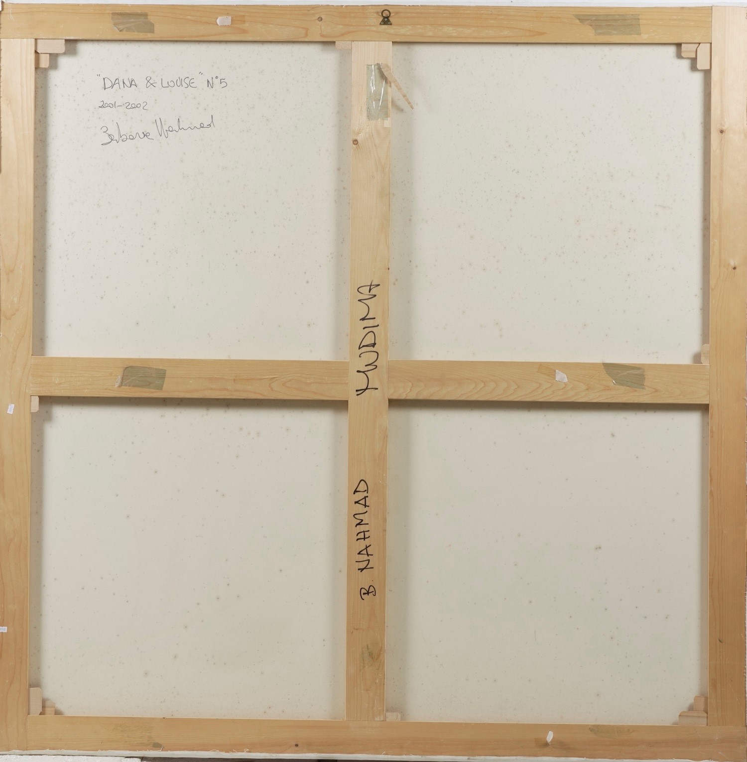 Barbara Nahmad - Dana & Louise n.4, 2002, olio su tela