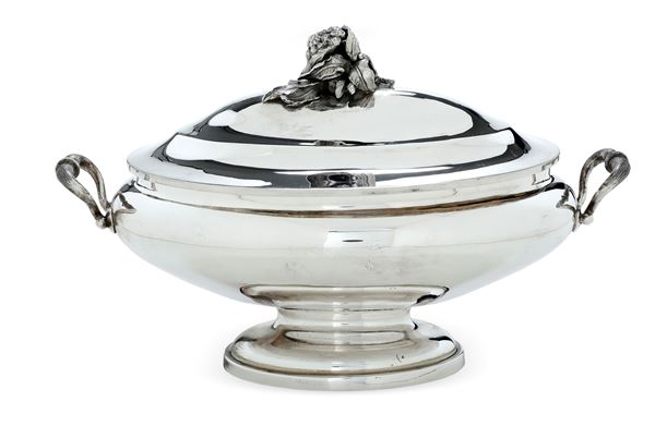 Zuppiera. Argenteria milanese del XX secolo, argentiere Fratelli Cacchione