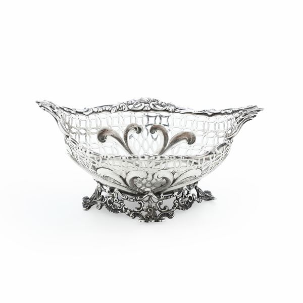 Cestino. Londra 1902, argentiere WC